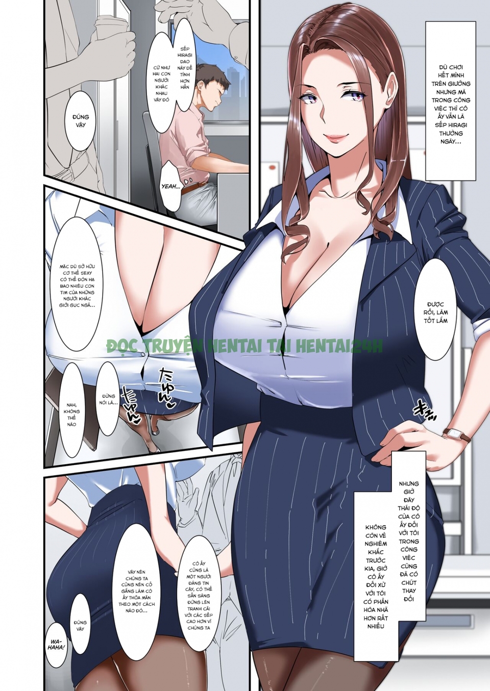 Xem ảnh 22 trong truyện hentai A Boss With Slutty Tits Who Gives Naughty Services In The Company's Relaxation Room - One Shot - Truyenhentai18.net
