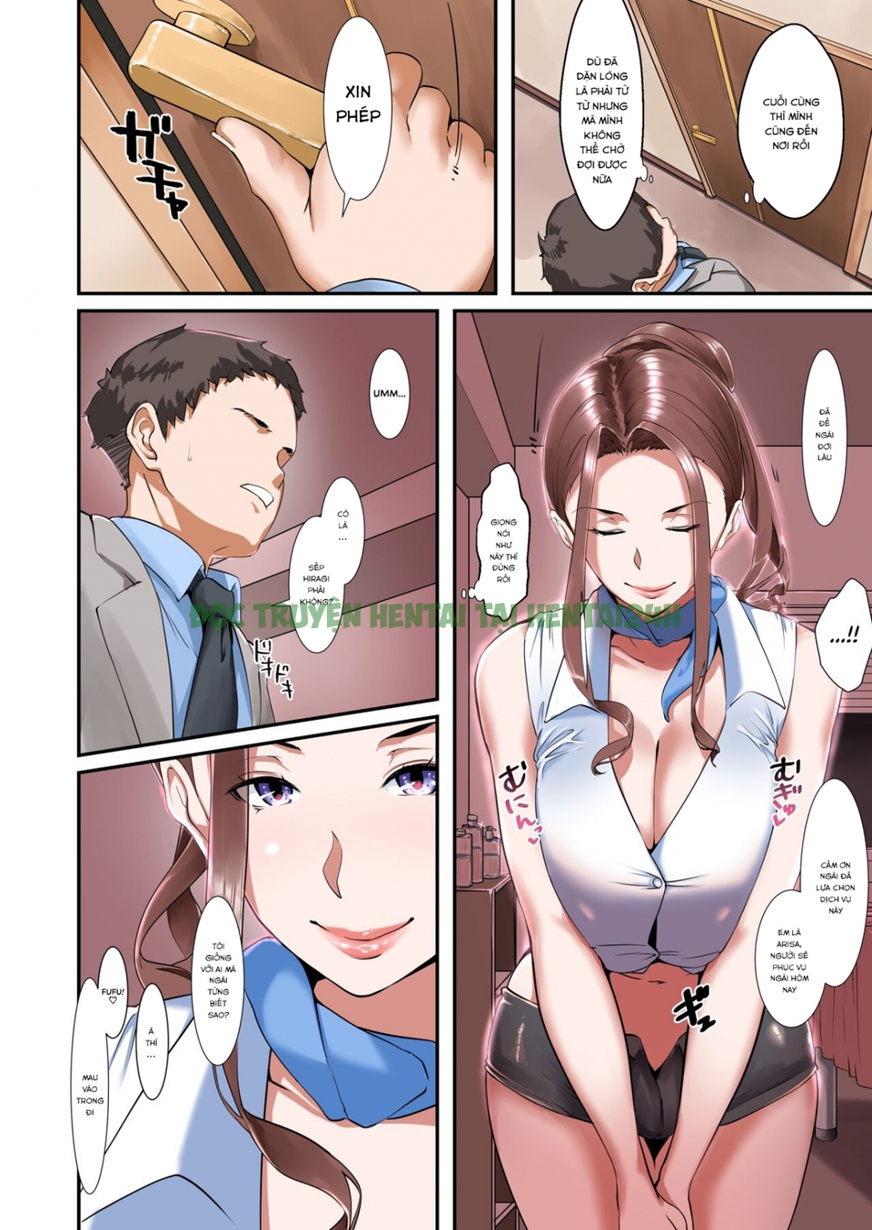 Hình ảnh 6 trong A Boss With Slutty Tits Who Gives Naughty Services In The Company's Relaxation Room - One Shot - Hentaimanhwa.net