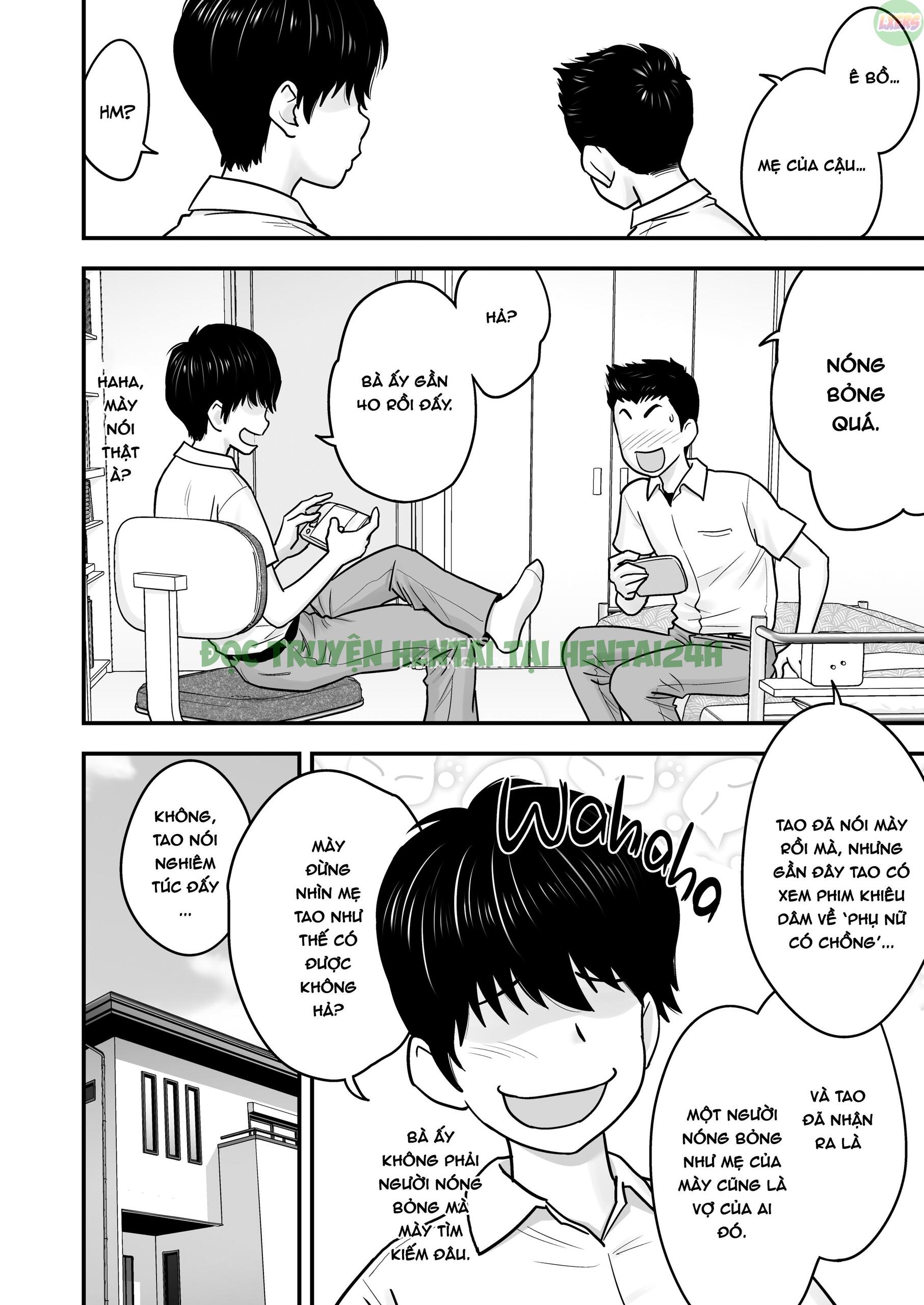 Hình ảnh 4 trong A Married Woman, My First Love, And My Mother - One Shot - Hentaimanhwa.net