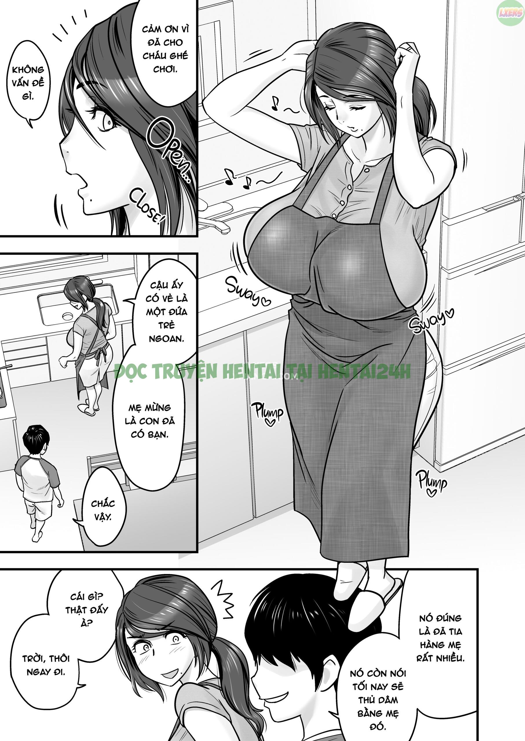 Hình ảnh 5 trong A Married Woman, My First Love, And My Mother - One Shot - Hentaimanhwa.net