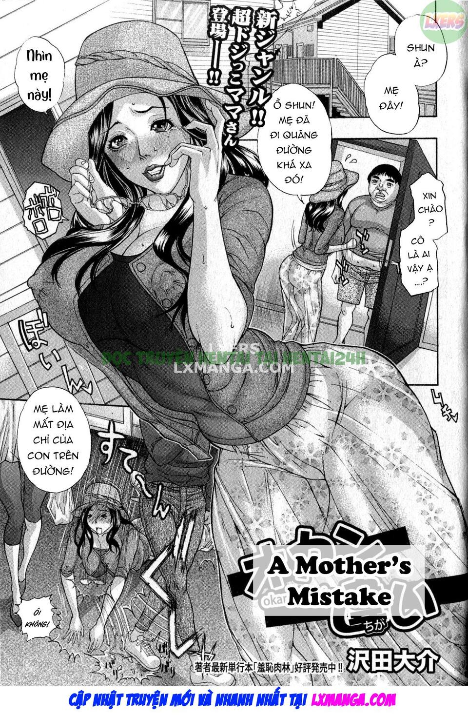 Xem ảnh 3 trong truyện hentai A Mother's Mistake - One Shot - truyenhentai18.pro