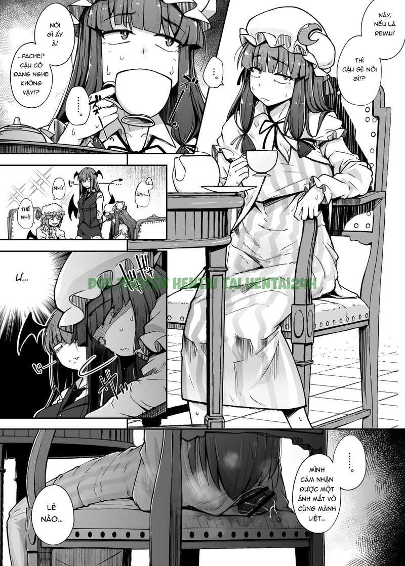 Xem ảnh 2 trong truyện hentai Ana To Muttsuri Dosukebe Daitoshokan 4 - One Shot - truyenhentai18.pro