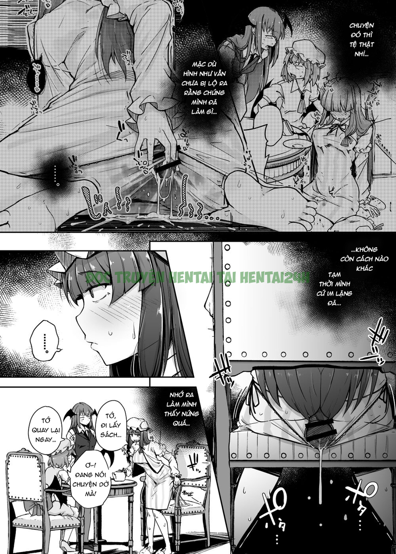 Xem ảnh 3 trong truyện hentai Ana To Muttsuri Dosukebe Daitoshokan 4 - One Shot - truyenhentai18.pro