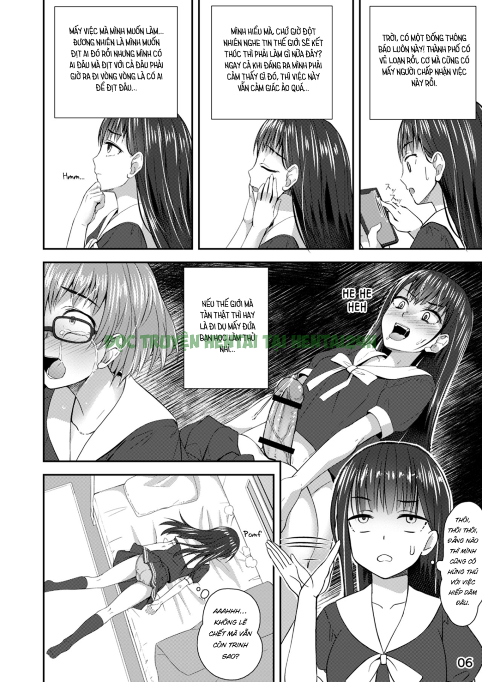 Xem ảnh 5 trong truyện hentai Ngày Tận Thế Của Các Cô Gái Futanari - One Shot - truyenhentai18.pro