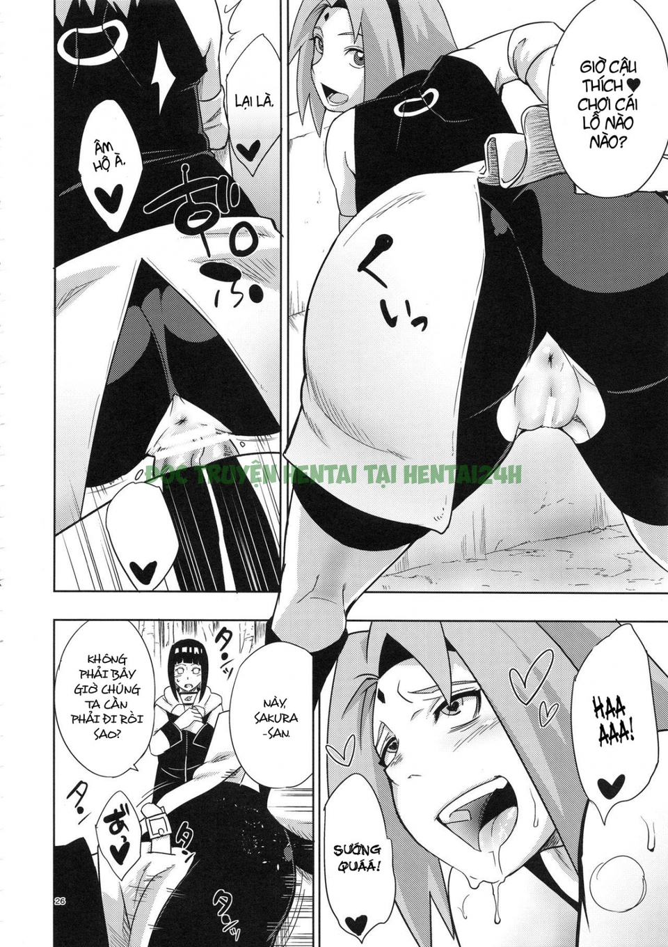 Xem ảnh 24 trong truyện hentai Cuộc Phiêu Lưu Giông Báo Của Chị Em Hinata Và Sakura - One Shot - truyenhentai18.pro