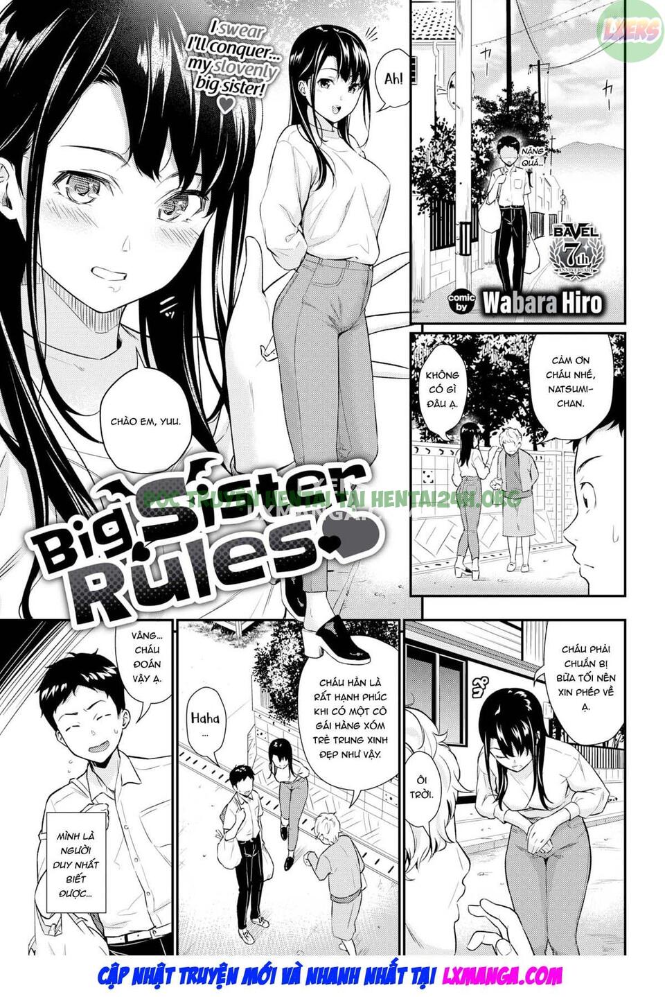 Xem ảnh 3 trong truyện hentai Big Sister Rules ❤ - One Shot - truyenhentai18.pro