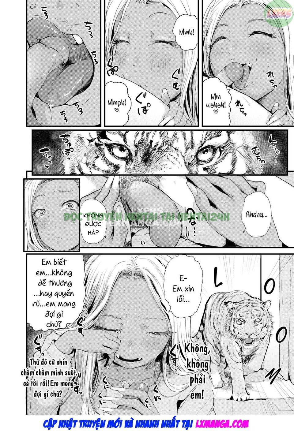 Hình ảnh 10 trong Can't Catch A Tiger Without Entering Its Lair - One Shot - Hentaimanhwa.net