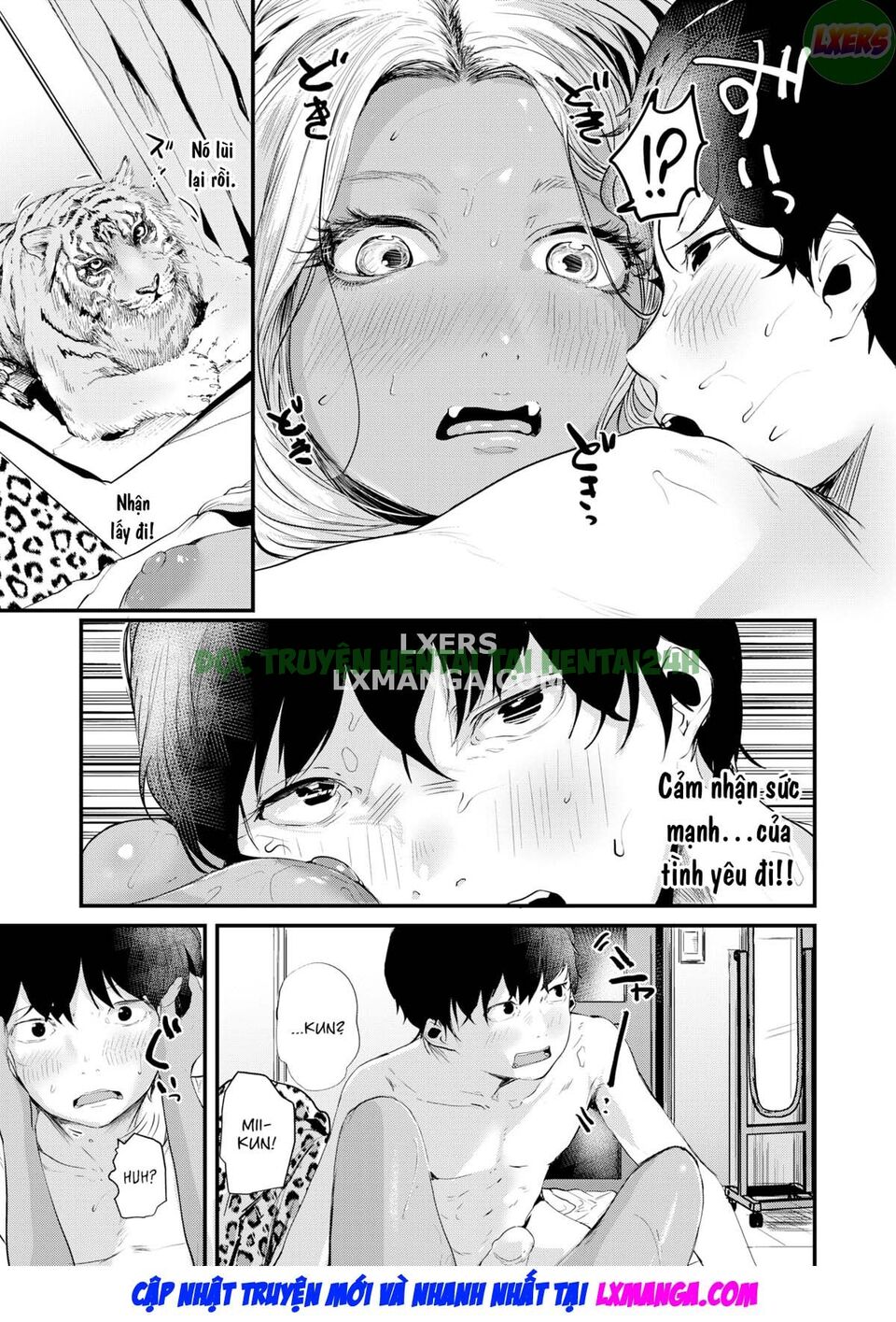 Hình ảnh 15 trong Can't Catch A Tiger Without Entering Its Lair - One Shot - Hentaimanhwa.net