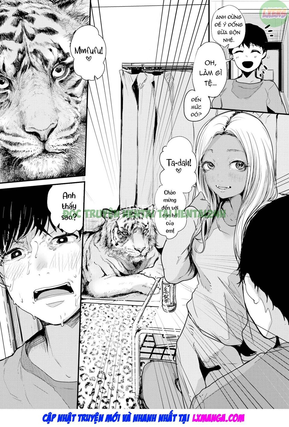 Xem ảnh Can't Catch A Tiger Without Entering Its Lair - One Shot - 5 - Hentai24h.Tv
