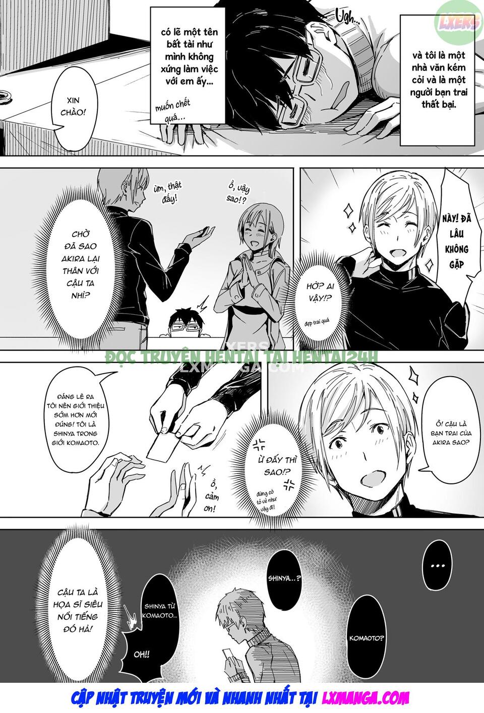 Hình ảnh 5 trong Cucked Between The Pages - One Shot - Hentaimanhwa.net