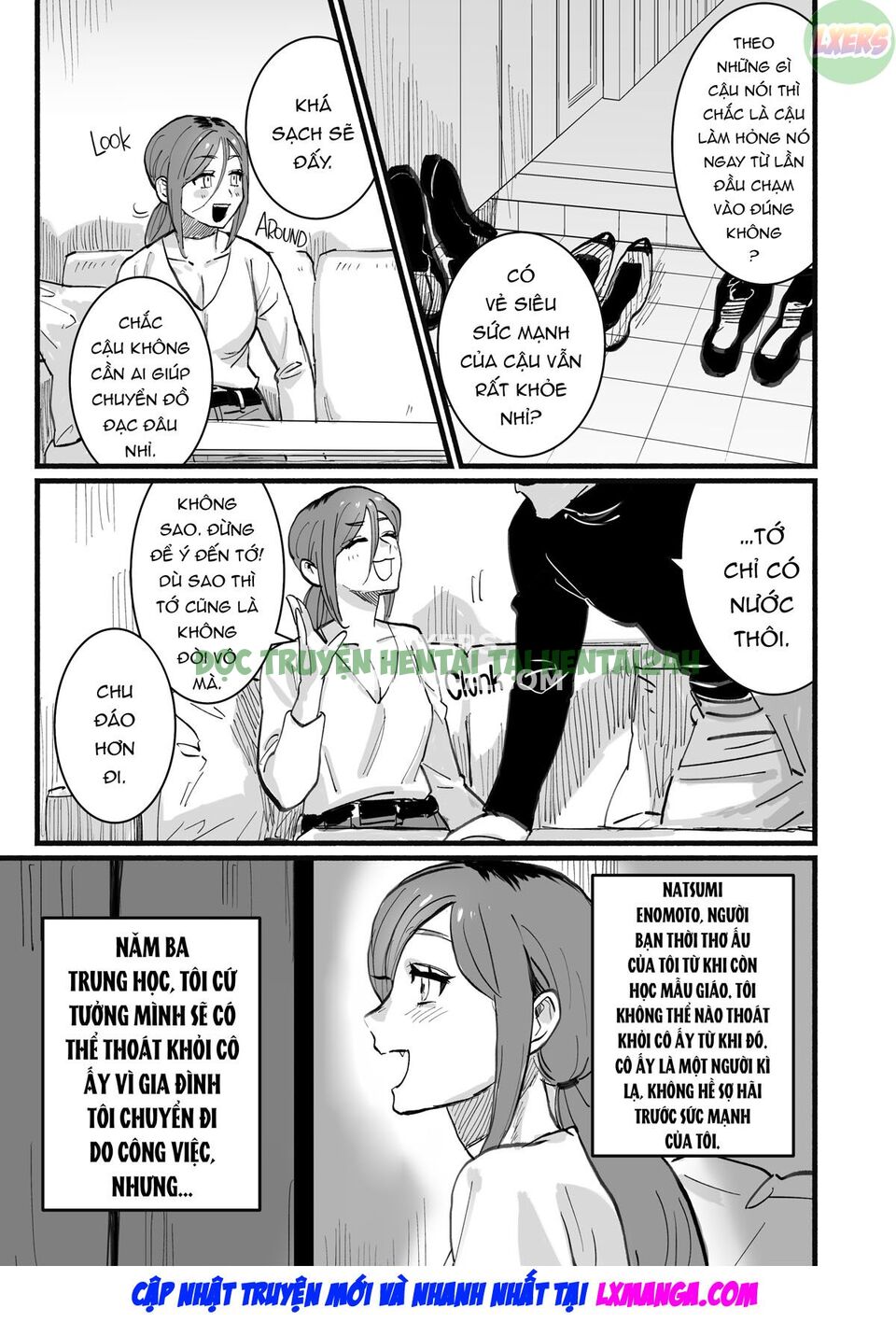 Hình ảnh 24 trong Do Strong And Silent Guys Have Wet Dreams Of Their Childhood Friends - One Shot - Hentaimanhwa.net