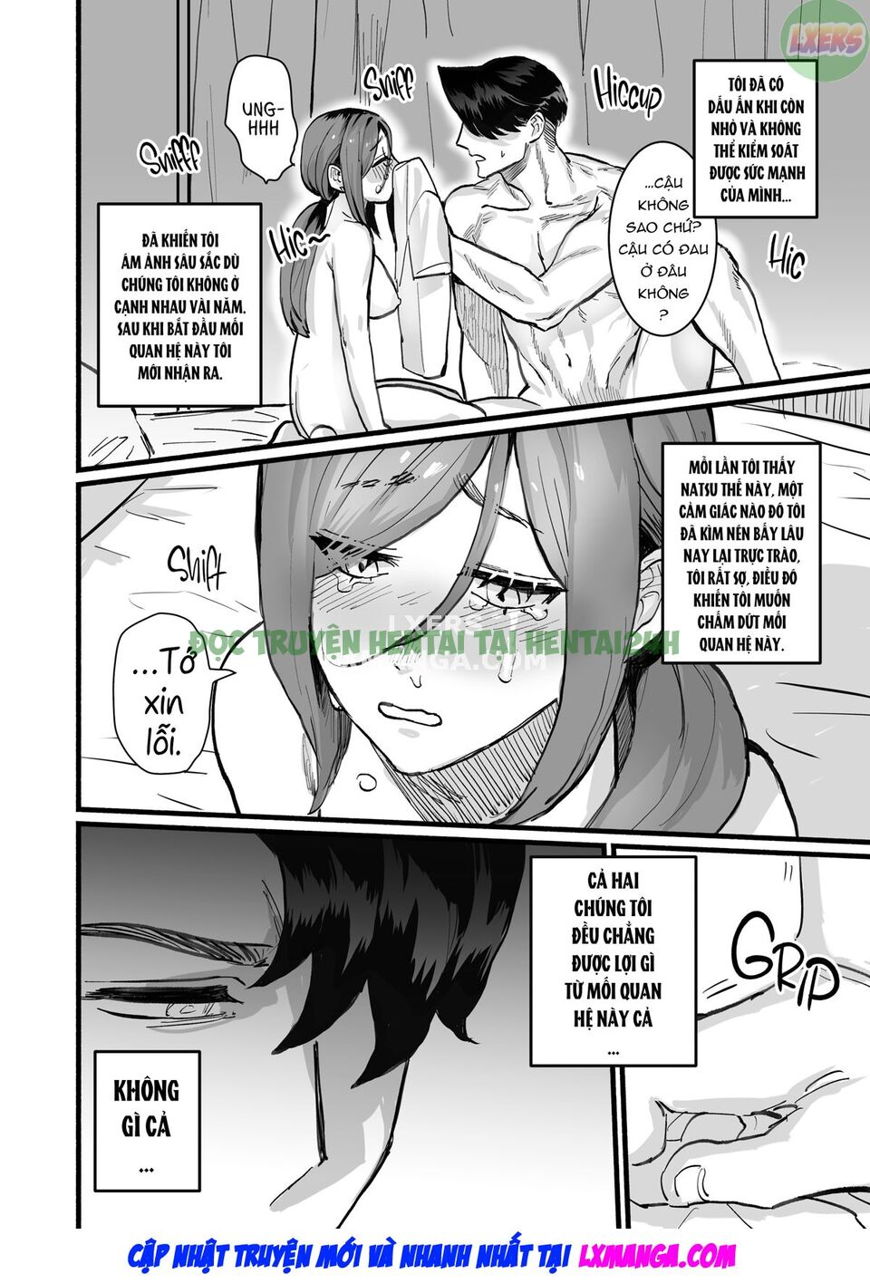 Hình ảnh 47 trong Do Strong And Silent Guys Have Wet Dreams Of Their Childhood Friends - One Shot - Hentaimanhwa.net