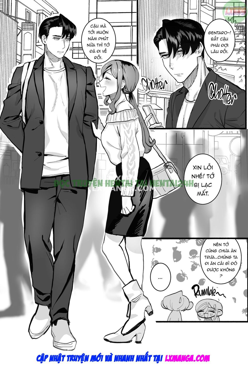 Hình ảnh 49 trong Do Strong And Silent Guys Have Wet Dreams Of Their Childhood Friends - One Shot - Hentaimanhwa.net