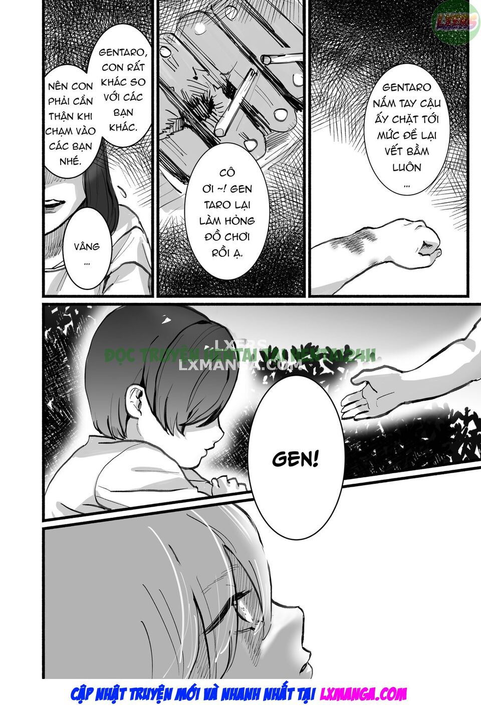 Xem ảnh 7 trong truyện hentai Do Strong And Silent Guys Have Wet Dreams Of Their Childhood Friends - One Shot - truyenhentai18.pro