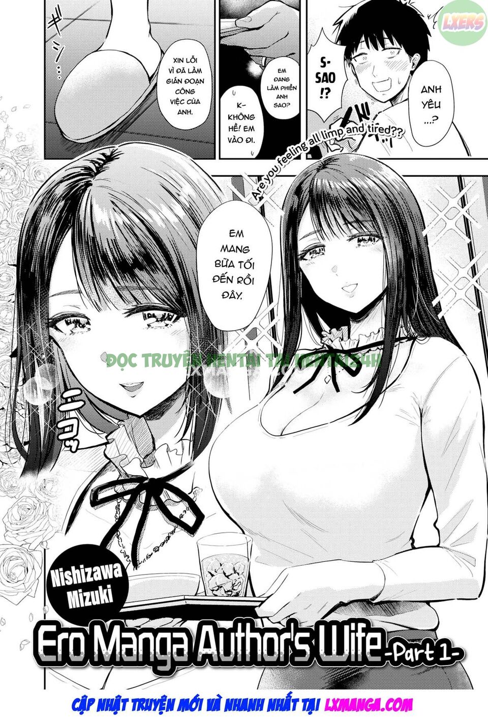 Xem ảnh 4 trong truyện hentai Vợ Của Tác Giả Vẽ Truyện Ero Manga - Chapter 1 - truyenhentai18.pro