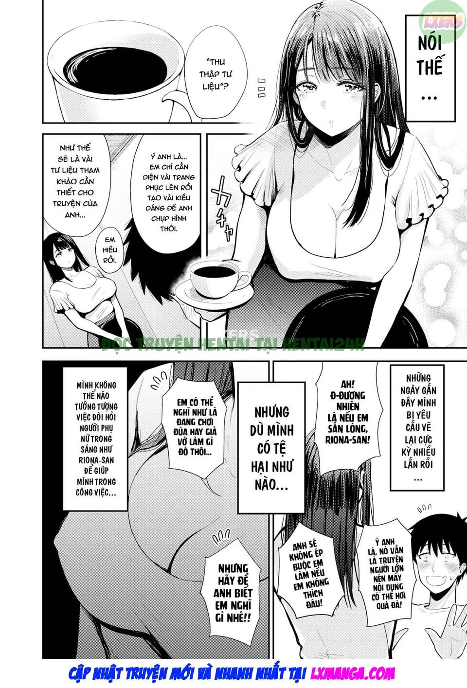 Xem ảnh 6 trong truyện hentai Vợ Của Tác Giả Vẽ Truyện Ero Manga - Chapter 1 - truyenhentai18.pro