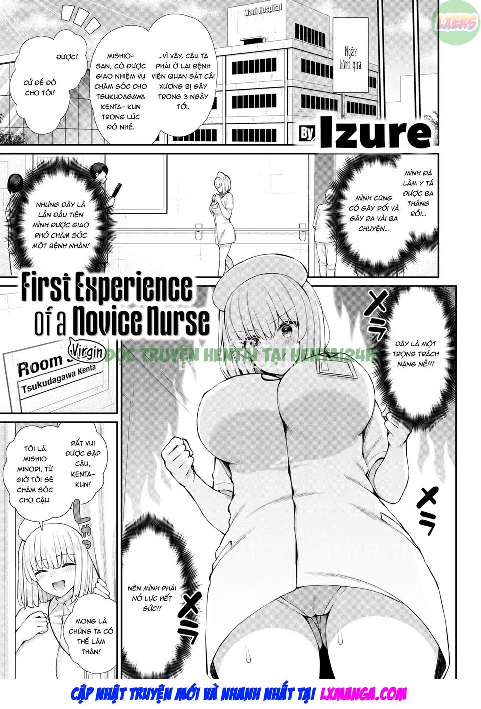 Hình ảnh 5 trong First Experience Of A (Virgin) Novice Nurse - One Shot - Hentaimanhwa.net