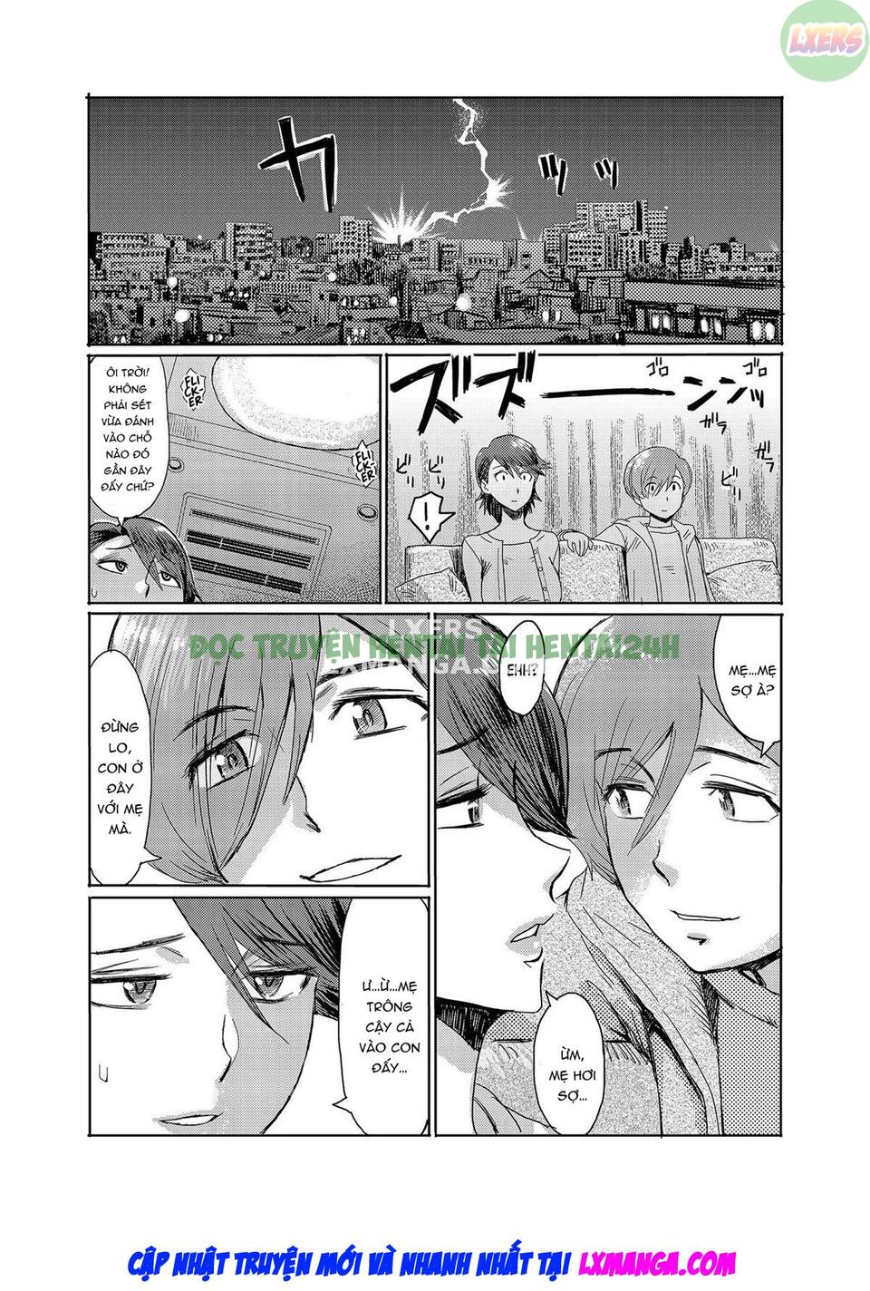 Xem ảnh 5 trong truyện hentai Gibo-san Wa Yamiyo Ni Mesu Ni Naru - One Shot - truyenhentai18.pro