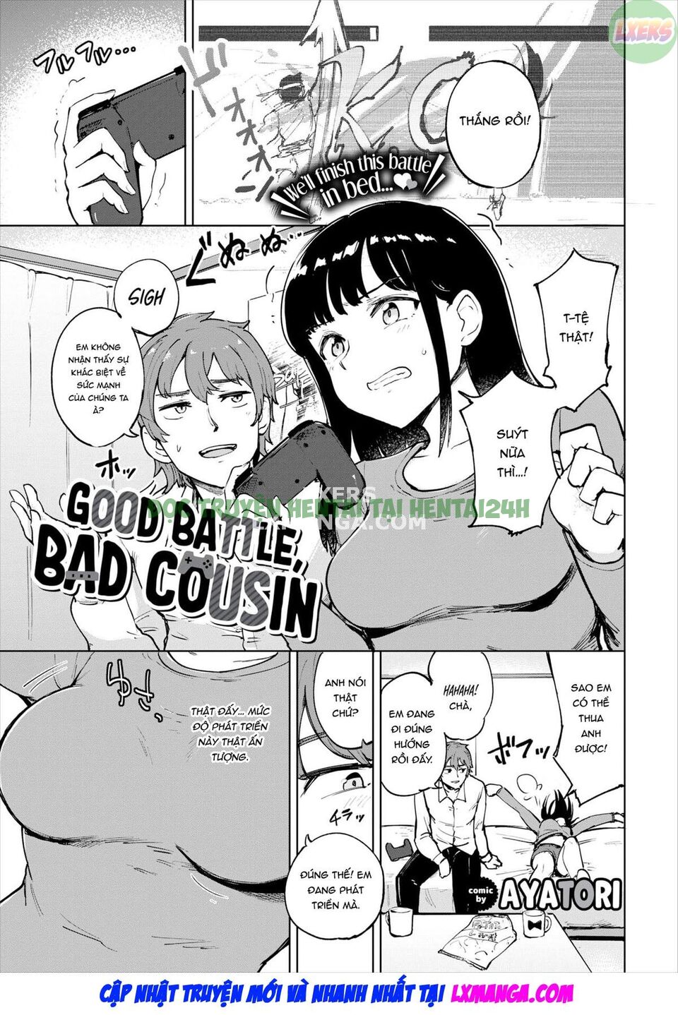 Xem ảnh Good Battle, Bad Cousin - One Shot - 3 - Hentai24h.Tv