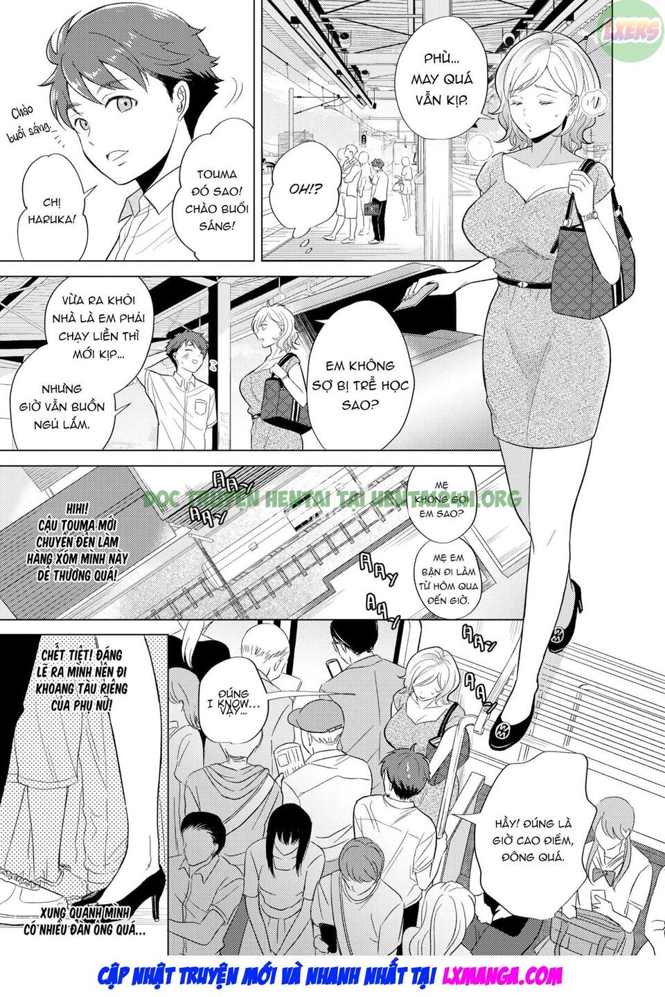 Xem ảnh 5 trong truyện hentai Haruka-san Isn't Gonna Stop - One Shot - truyenhentai18.pro