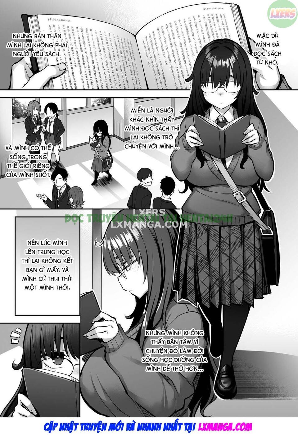 Xem ảnh 4 trong truyện hentai I Can't Handle My Former Bookworm Little Sister Now That She's A Slut! ~A Whore Is Born - One Shot - truyenhentai18.pro