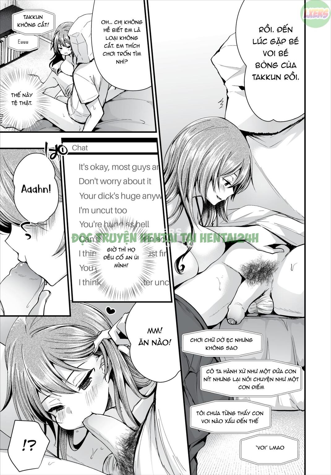 Hình ảnh 7 trong I Found This Plain Girl’s Lewd Account And It Turns Out She’s A Slut - Chapter 5 - Hentaimanhwa.net