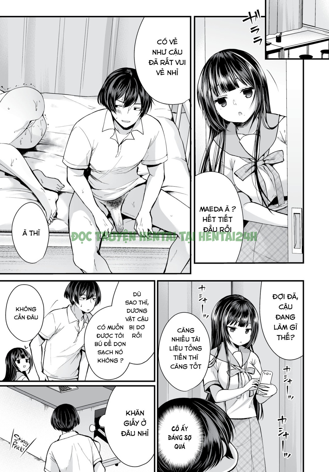 Hình ảnh 23 trong I Found This Plain Girl’s Lewd Account And It Turns Out She’s A Slut - Chapter 6 - Hentaimanhwa.net