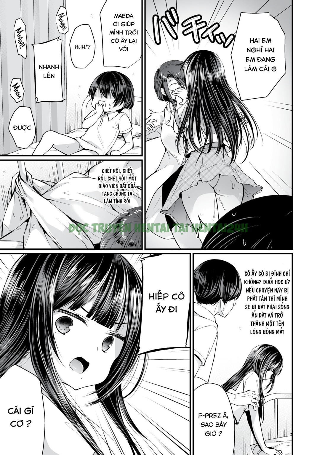 Hình ảnh 9 trong I Found This Plain Girl’s Lewd Account And It Turns Out She’s A Slut - Chapter 6 - Hentaimanhwa.net