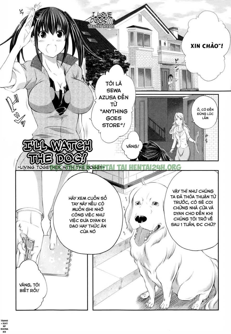 Xem ảnh 1604198987493_0 trong truyện hentai I'll Watch The Dog! ~Living Together With The Doggy - One Shot - truyenhentai18.pro