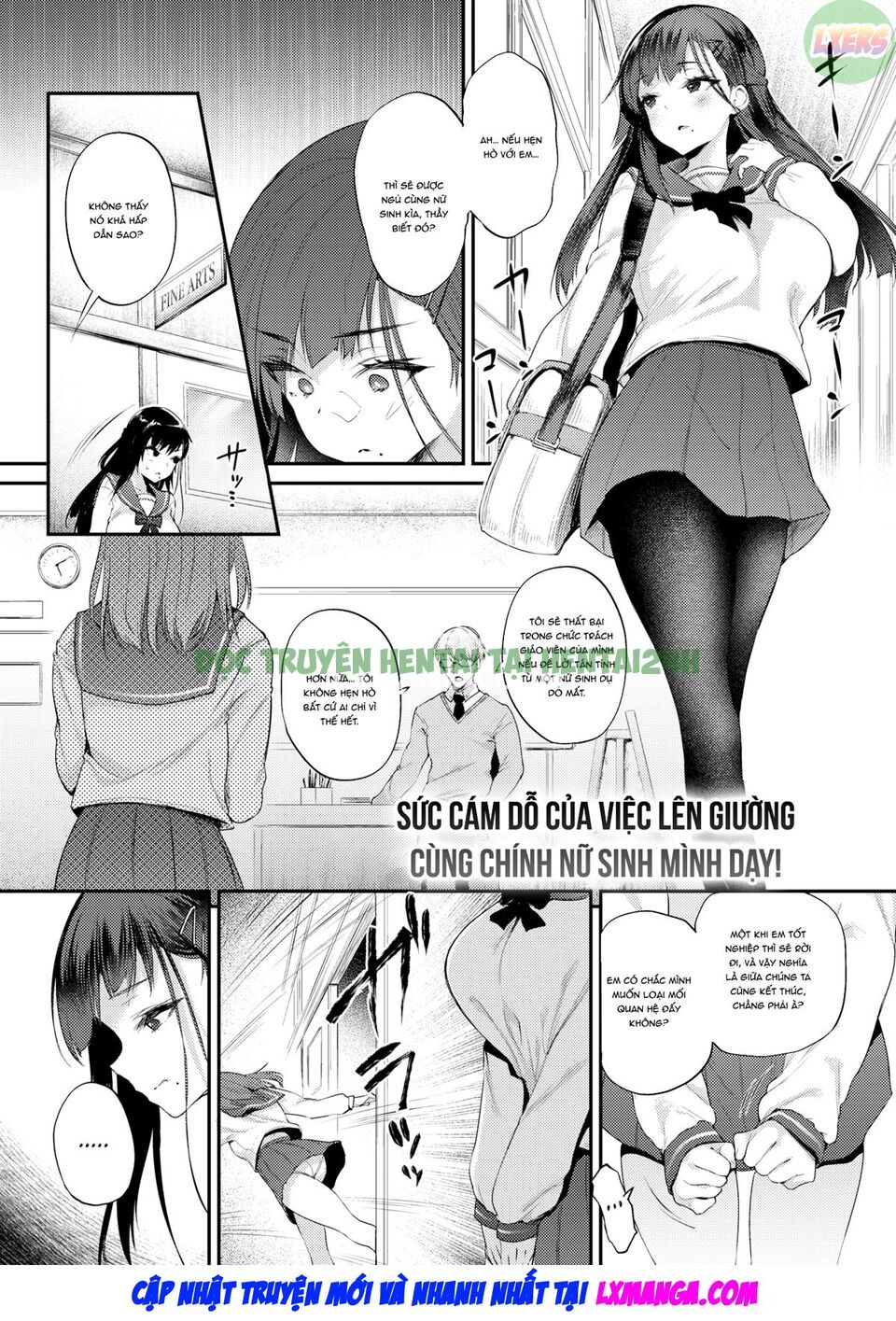 Hình ảnh 3 trong I Won't Bother With Anyone But A Schoolgirl - One Shot - Hentaimanhwa.net