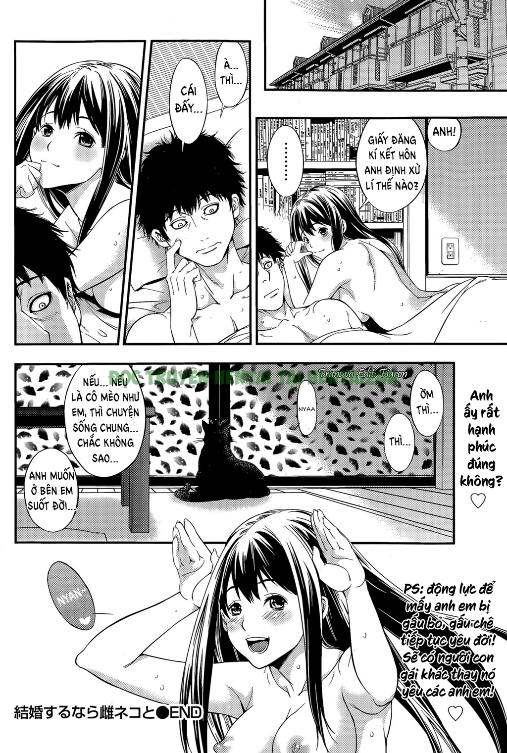 Xem ảnh 19 trong truyện hentai If It's Getting Married, A Catgirl - One Shot - Truyenhentai18.net