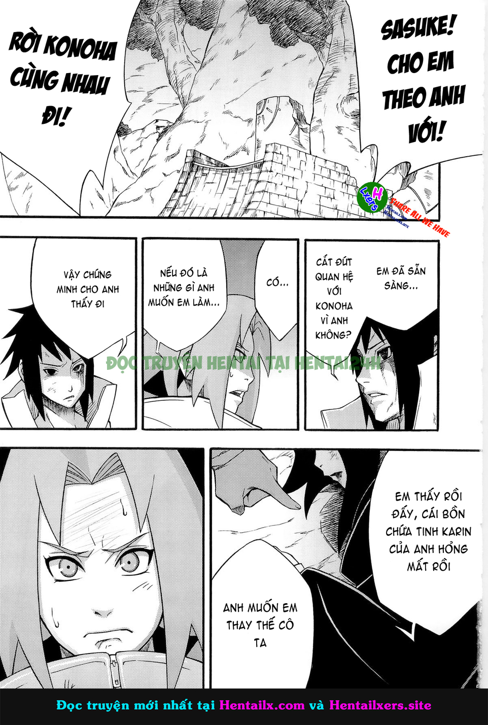 Xem ảnh 3 trong truyện hentai Hentai Naruto Quán Trọ Có Sakura Làm Gái - One Shot - truyenhentai18.pro