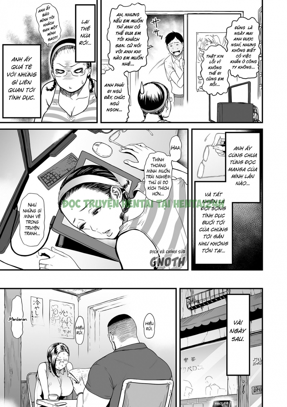 Hình ảnh 15 trong It’s Not A Fantasy That The Female Erotic Mangaka Is A Pervert - Chapter 1 - Hentaimanhwa.net