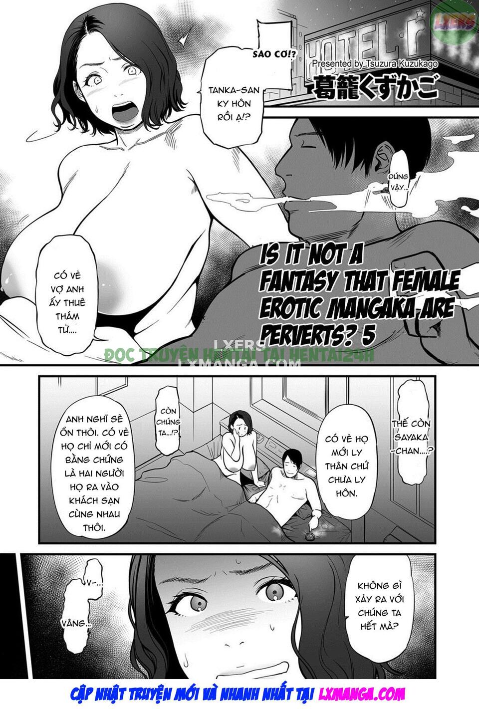 Hình ảnh 3 trong It’s Not A Fantasy That The Female Erotic Mangaka Is A Pervert - Chapter 5 - Hentaimanhwa.net
