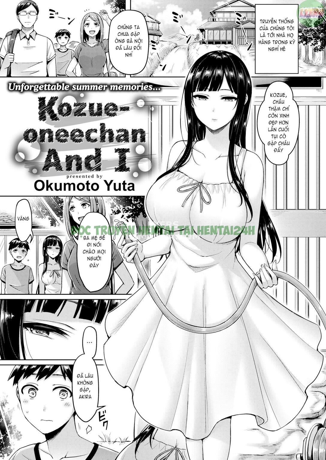 Xem ảnh 4 trong truyện hentai Kozue-oneechan And I - One Shot - truyenhentai18.pro