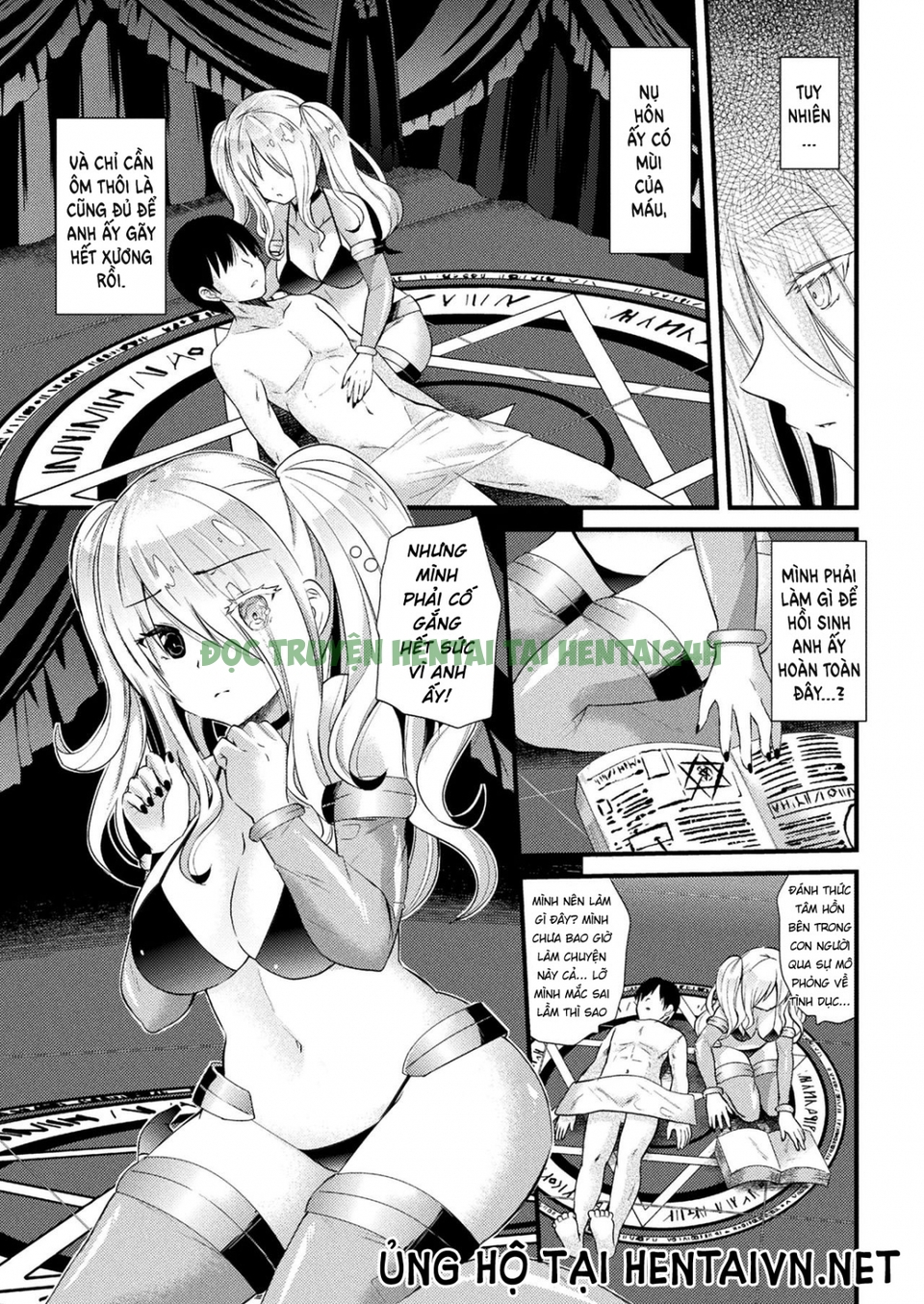 Xem ảnh 4 trong truyện hentai Kyouai Necromancer - One Shot - truyenhentai18.pro