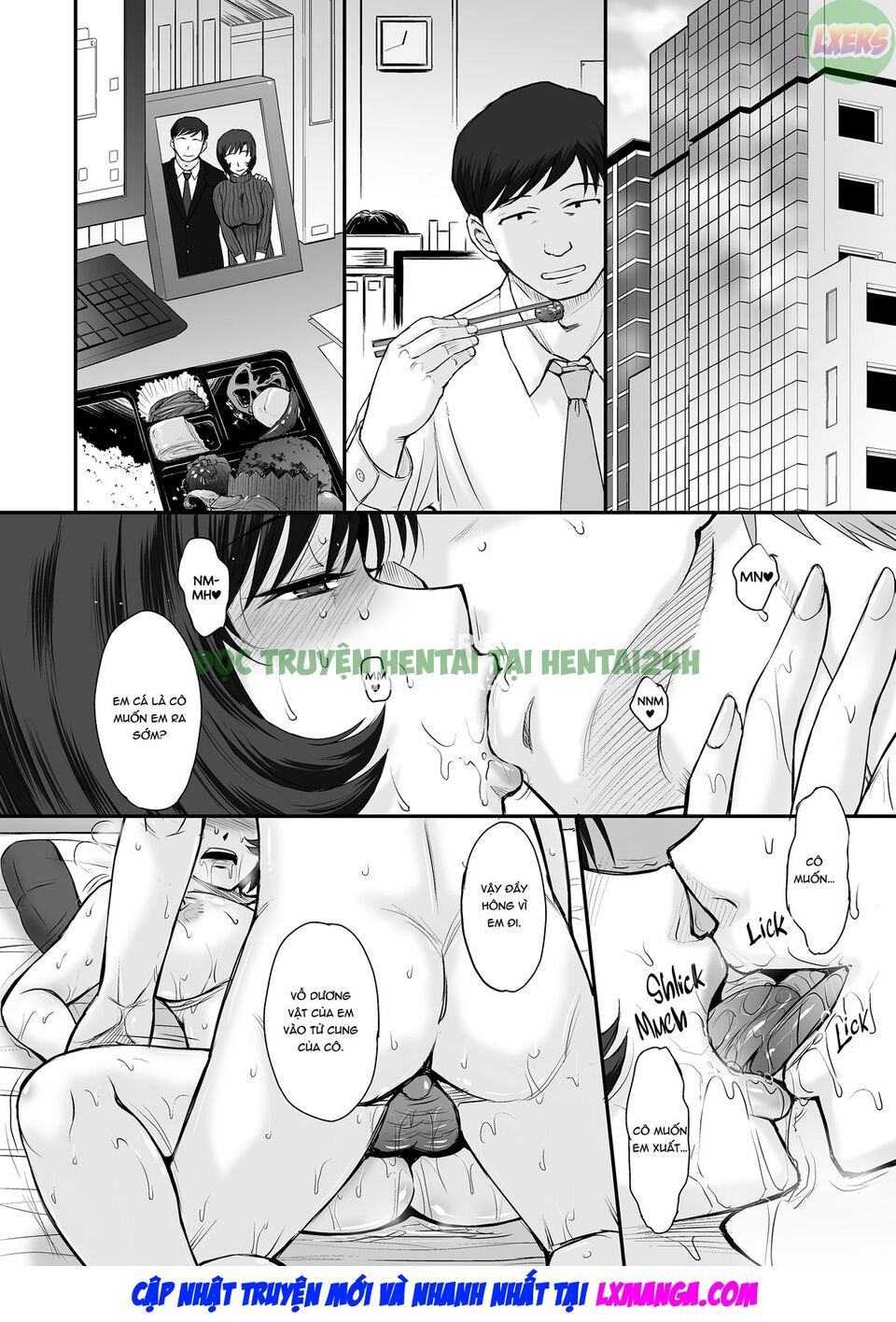 Xem ảnh 33 trong truyện hentai Địt Nhau Khi Chồng Ngủ (NTR Hentai) - One Shot - truyenhentai18.pro