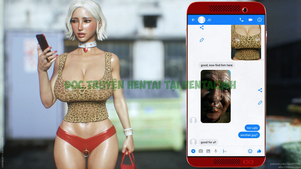 Hình ảnh 12 trong Hentai 3D Dịch Vụ Chat Sex Gái Gọi - One Shot - Hentaimanhwa.net