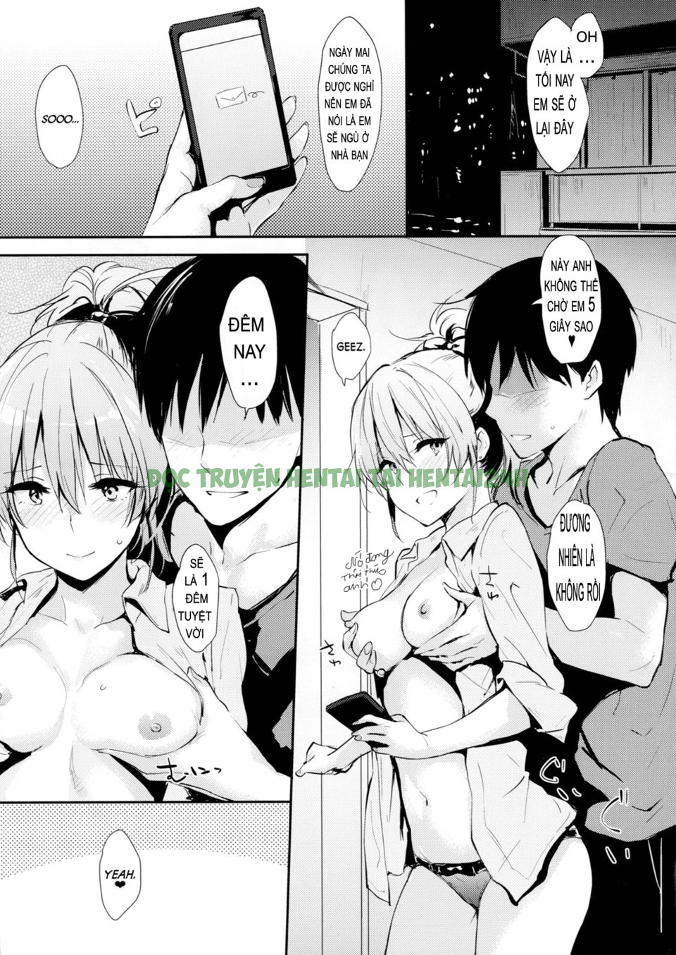 Xem ảnh 2 trong truyện hentai Hentai Ngực Trần Đỏ Hồng Của Chị Nữ Sinh Tóc Hồng - One Shot - truyenhentai18.pro