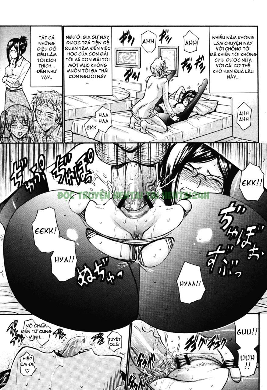 Xem ảnh 8 trong truyện hentai Nô Lệ Của Tôi Là Mẹ Và Em Gái - Chapter 1 - truyenhentai18.pro