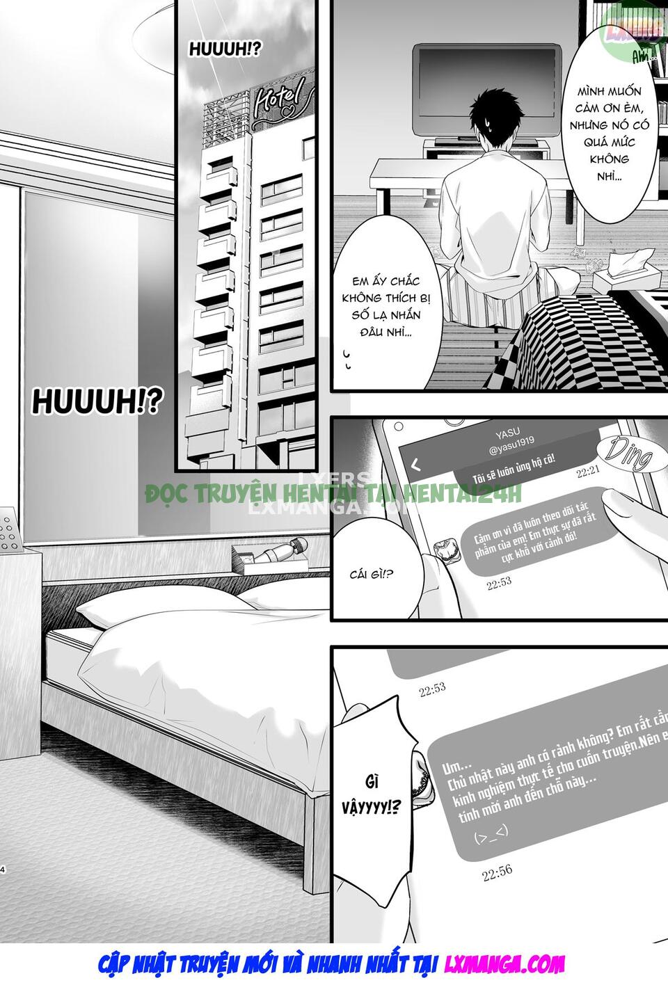 Xem ảnh 5 trong truyện hentai My Favorite Doujinshi Artist Invited Me To A Love Hotel - One Shot - truyenhentai18.pro