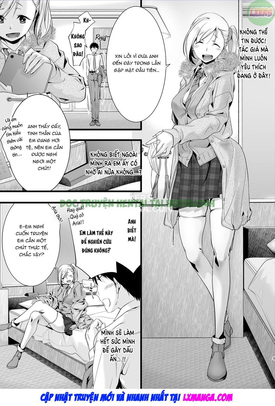 Xem ảnh 6 trong truyện hentai My Favorite Doujinshi Artist Invited Me To A Love Hotel - One Shot - truyenhentai18.pro