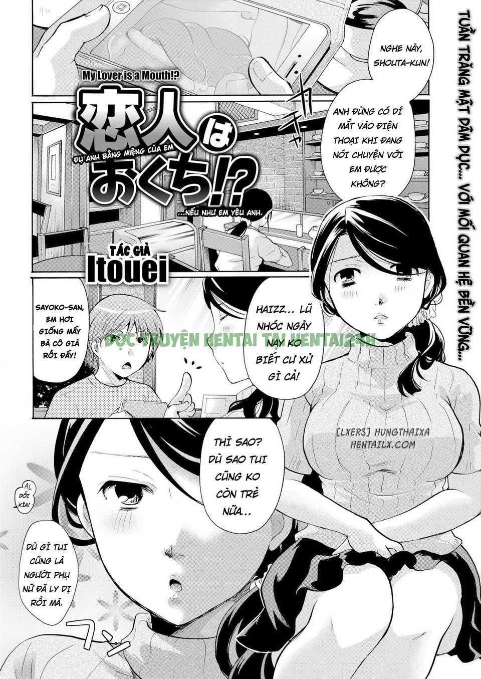 Hình ảnh 3 trong My Lover Is A Mouth - One Shot - Hentaimanhwa.net