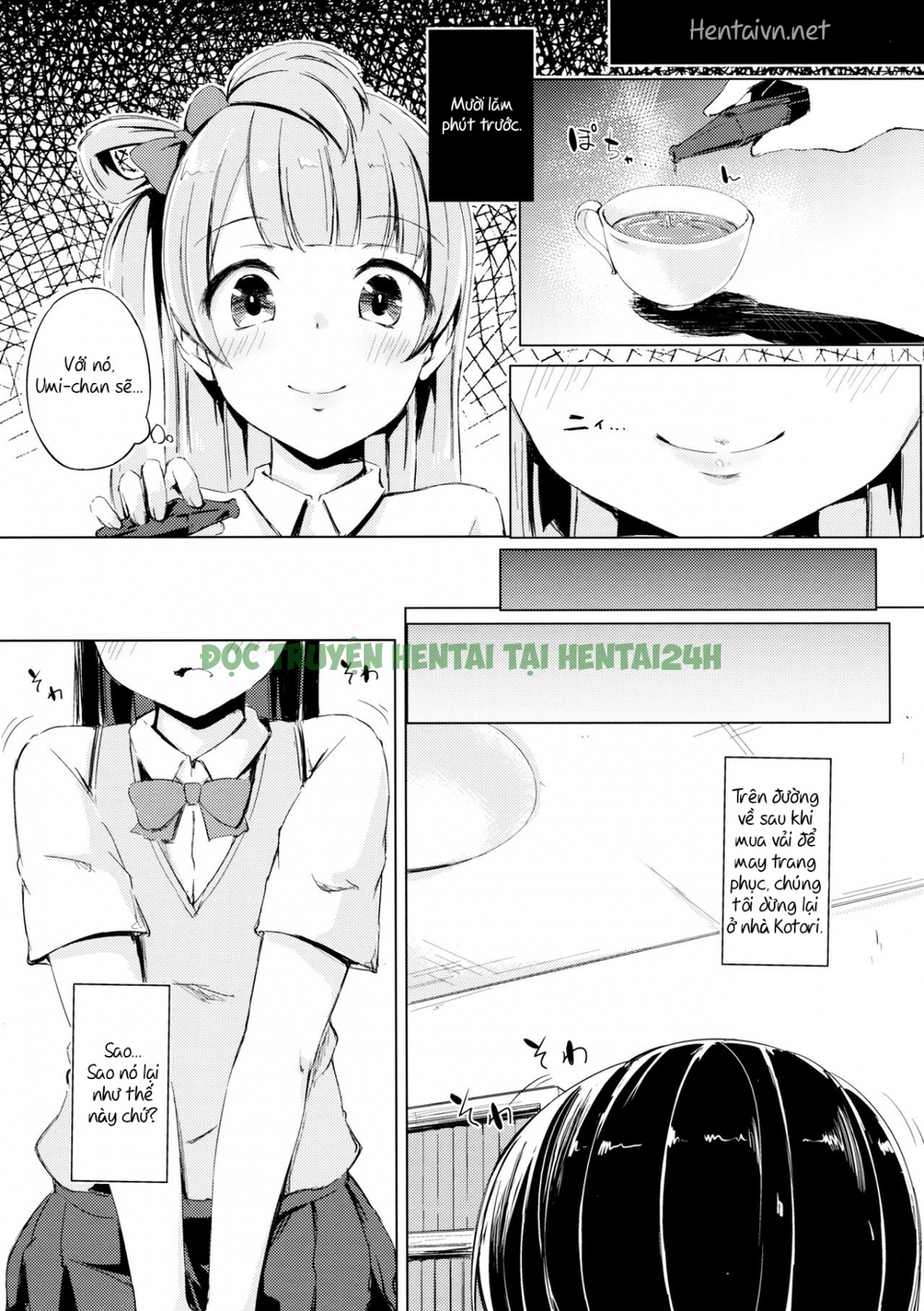 Xem ảnh 3 trong truyện hentai Yuri Hentai Khi Đi Uống Trà Sữa - One Shot - truyenhentai18.pro
