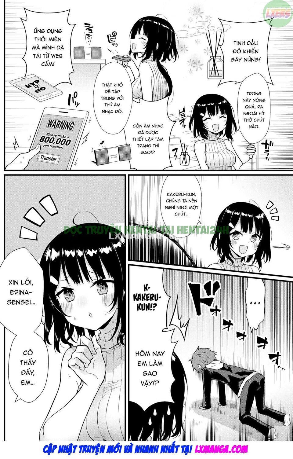 Xem ảnh 8 trong truyện hentai Không Có Liều Thuốc Nào Tác Dụng Đến Sensei! - One Shot - truyenhentai18.pro