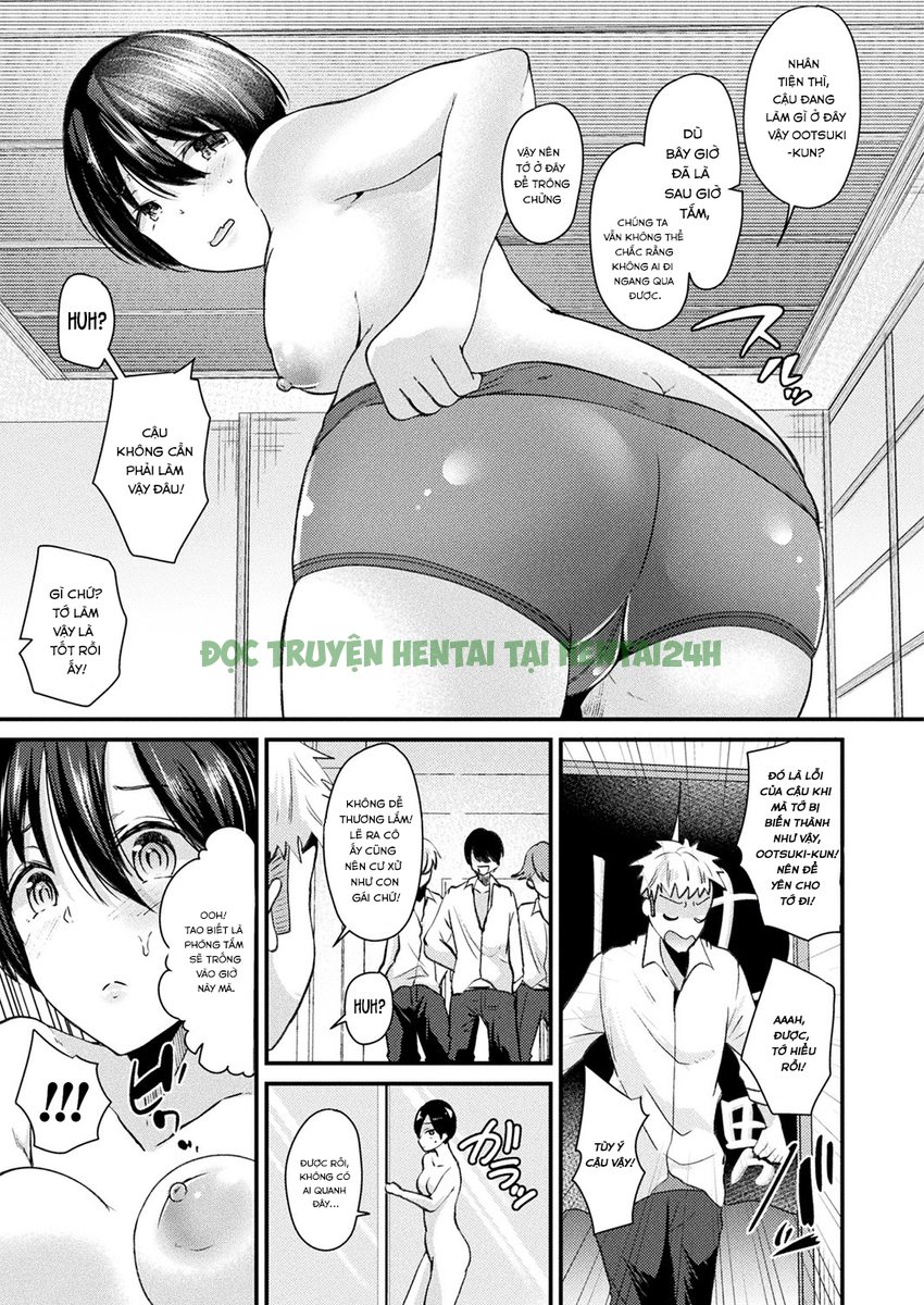 Xem ảnh 4 trong truyện hentai Nyotaika Shite Shuugaku Ryokou De Koi O Suru - One Shot - truyenhentai18.pro