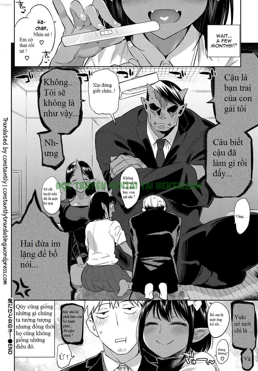 Xem ảnh 21 trong truyện hentai Oni Dakedo Onnanoko - One Shot - truyenhentai18.pro
