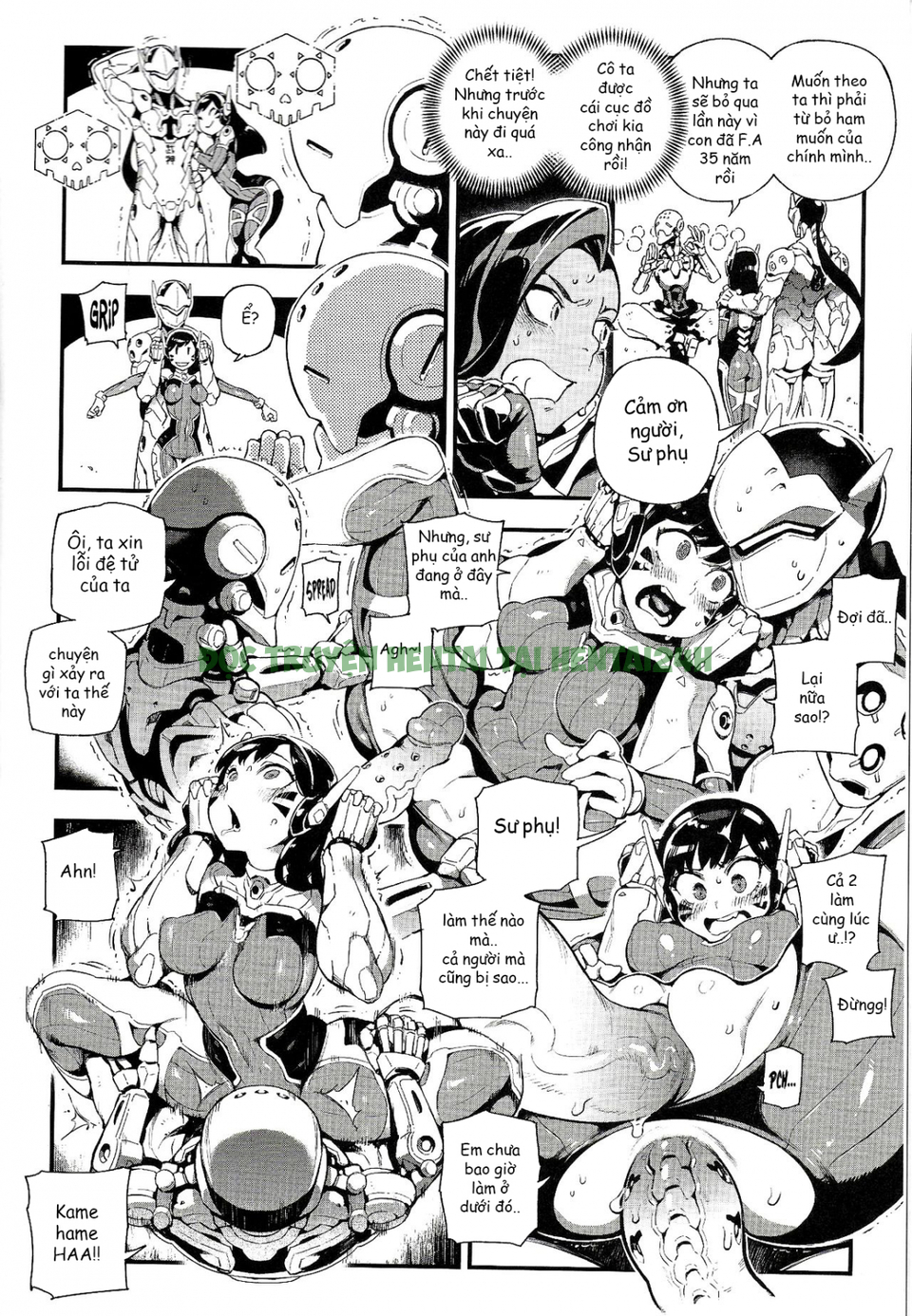 Xem ảnh 10 trong truyện hentai OVERTIME!! OVERWATCH FANBOOK VOL.2 - One Shot - truyenhentai18.pro