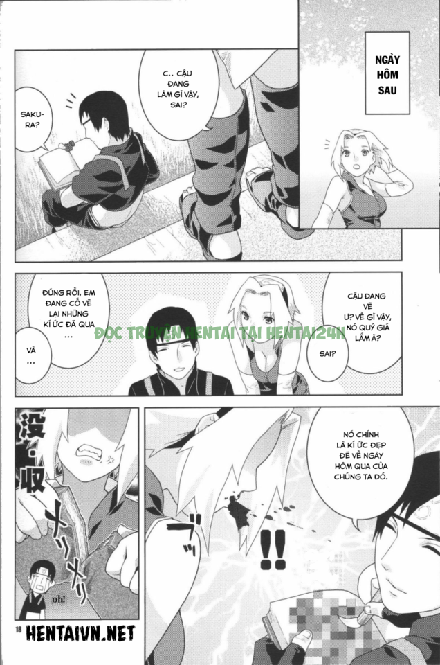 Xem ảnh 16 trong truyện hentai Hentai Naruto - Bức Tranh Khiêu Dâm Sakura - One Shot - truyenhentai18.pro