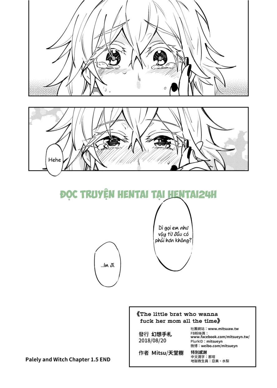 Hình ảnh 28 trong Palely And The Witch - One Shot - Hentaimanhwa.net